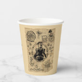 De Groot-Brittannië van de Goonies Papieren Bekers (Voorkant)