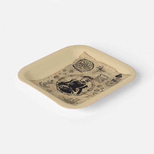 De Groot-Brittannië van de Goonies Papieren Bordje (Gebogen)