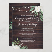 De Groot van het Hout Witte Bloemen van de Partij Kaart (Voorkant / Achterkant)