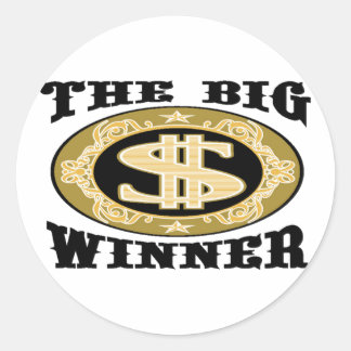 DE GROOT WINNAAR RONDE STICKER