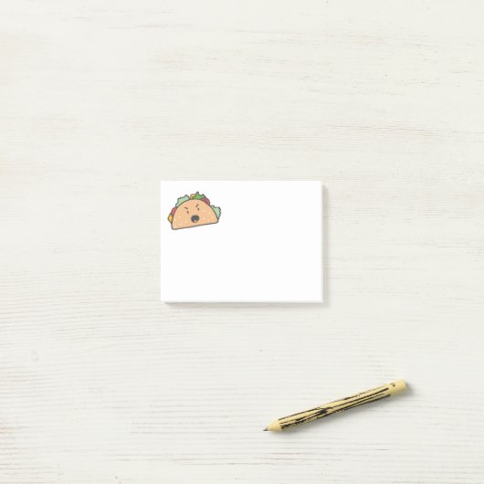 De Groothertogdom Taco Post-it® Notes (Op bureau)