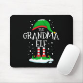 De Grootmoeder Elf Kerstmis Familie Matching Xmas Muismat (Met muis)