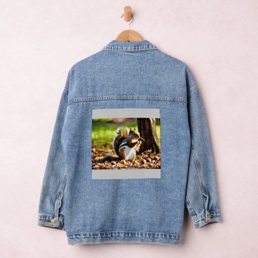 De Grootmoedige Eekhoorn Denim Jacket (Hangar)
