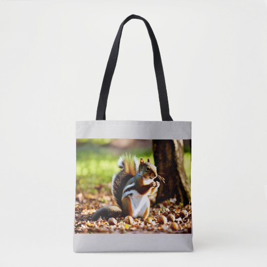 De Grootmoedige Eekhoorn Tote Bag (Voorkant)