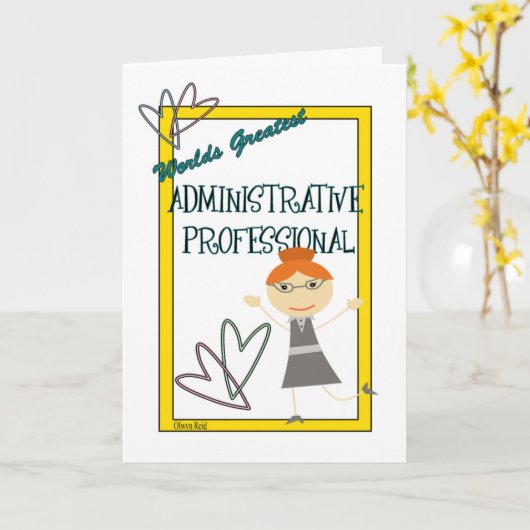 De Grootste Administratieve Beroeps van werelden Kaart (Gele Bloem)