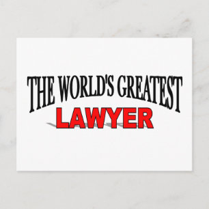 De grootste advocaat ter wereld briefkaart