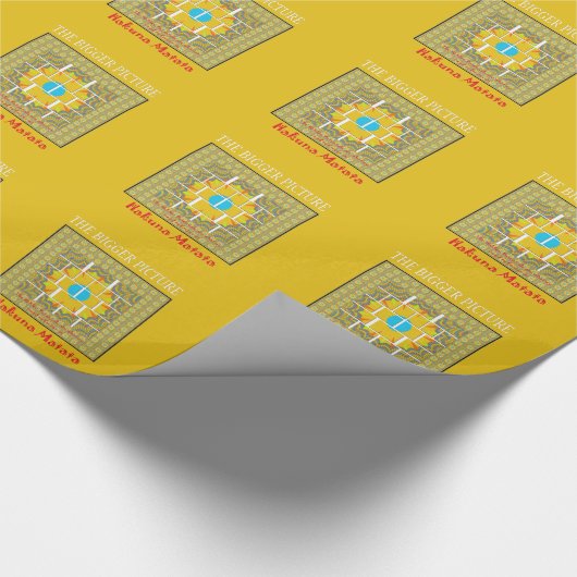 De grootste Afbeelding art print Cadeaupapier (Hoek)