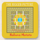 De grootste Afbeelding art print Drankjes Onderzetter (Voorkant)