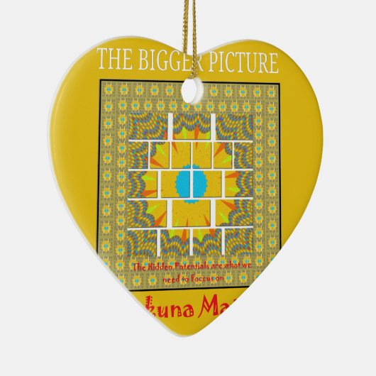 De grootste Afbeelding art print Keramisch Ornament (Rechts)