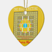 De grootste Afbeelding art print Keramisch Ornament (Links)