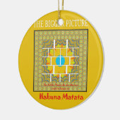 De grootste Afbeelding art print Keramisch Ornament (Links)