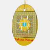 De grootste Afbeelding art print Keramisch Ornament (Links)