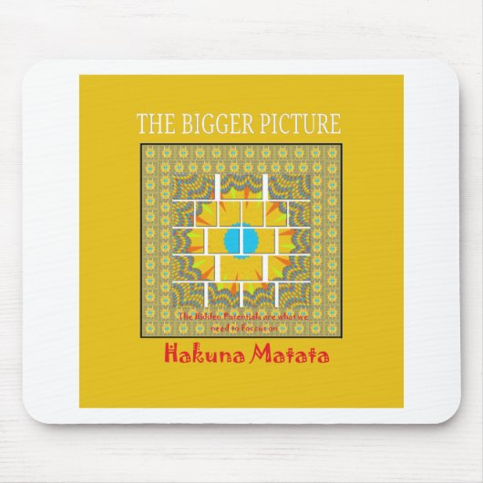 De grootste Afbeelding art print Muismat (Voorkant)