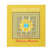 De grootste Afbeelding art print Notitieblok (Voorkant)