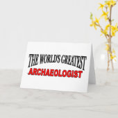 De grootste archeoloog ter wereld kaart (Gele Bloem)