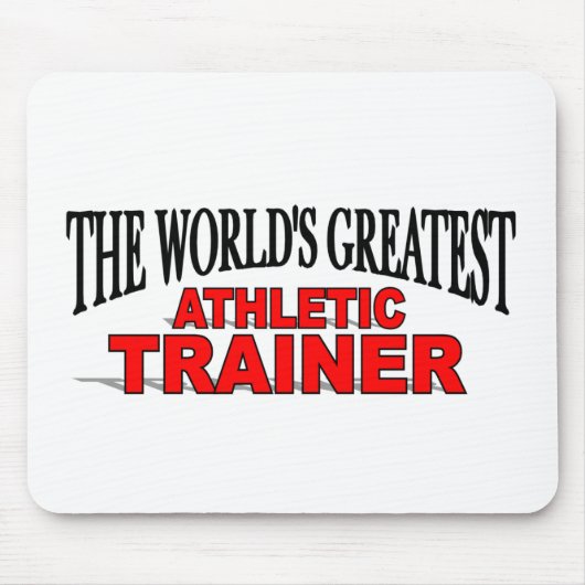 De grootste Athletic trainer ter wereld Muismat (Voorkant)