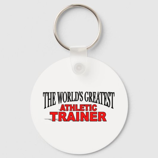 De grootste Athletic trainer ter wereld Sleutelhanger (Voorkant)