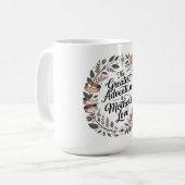 De Grootste Avontuur Is Moederliefde Koffiemok (Voorkant links)