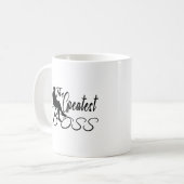 De grootste baas koffiemok (Voorkant links)