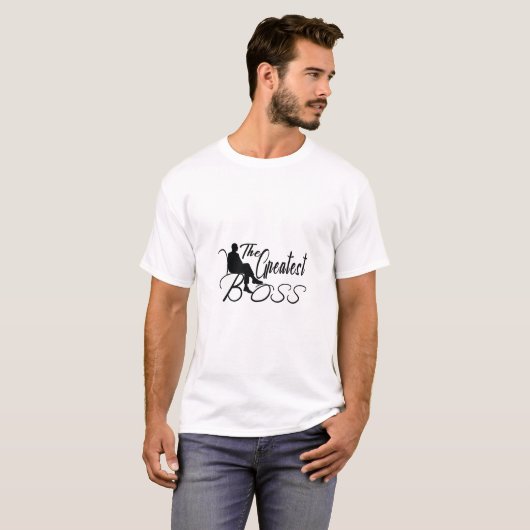 De grootste baas t-shirt (Voorkant volledig)