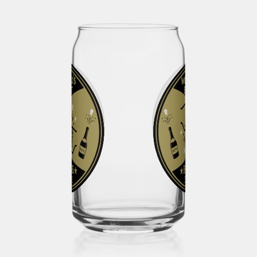 De grootste baas ter wereld blikvorm glas (Rechts)