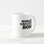 De grootste baas ter wereld koffiemok (Voorkant rechts)