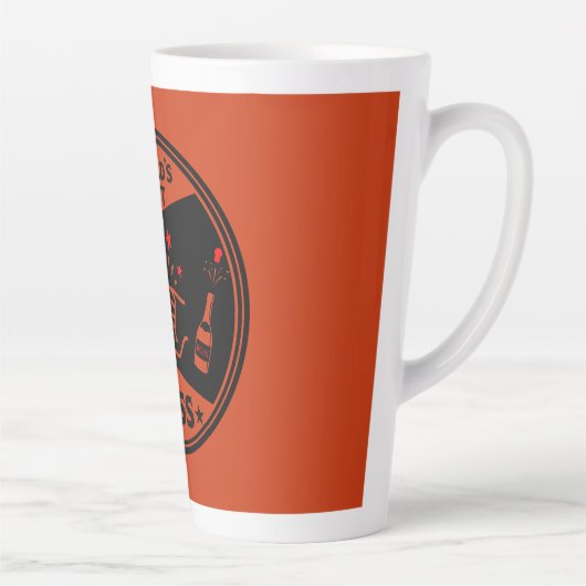 De grootste baas ter wereld latte mok (Rechts)