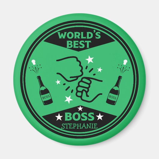 De grootste baas ter wereld magneet (Voorkant)