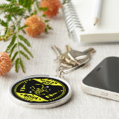 De grootste baas ter wereld sleutelhanger (Zijkant)