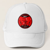 De grootste baas ter wereld trucker pet (Voorkant)