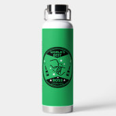 De grootste baas ter wereld waterfles (Achterkant)