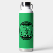 De grootste baas ter wereld waterfles (Voorkant)