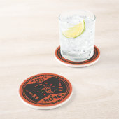 De grootste baas ter wereld zandsteen onderzetter (Zijkant)