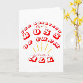 De grootste baas van allemaal kaart (Gele Bloem)