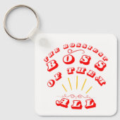 De grootste baas van allemaal sleutelhanger (Voorkant)