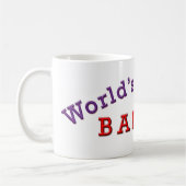 De grootste Babcia ter wereld Koffiemok (Links)