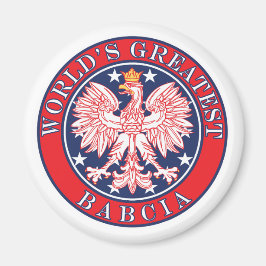 De grootste Babcia ter wereld Magneet