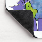 De grootste Babcia ter wereld Muismat (Hoek)