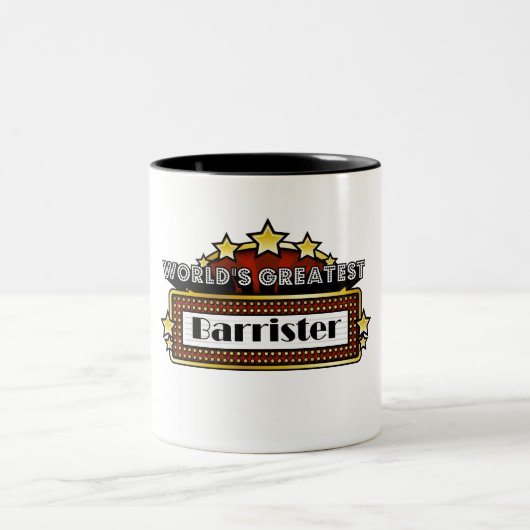 De grootste barrière ter wereld tweekleurige koffiemok (Center)