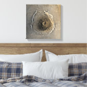 De grootste bekende vulkaan in het zonnestelsel canvas afdruk (Insitu (Slaapkamer))