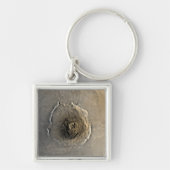 De grootste bekende vulkaan in het zonnestelsel sleutelhanger (Voorkant)