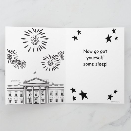 De grootste Biden Harris bedankt je ooit! Kaart (Binnen)