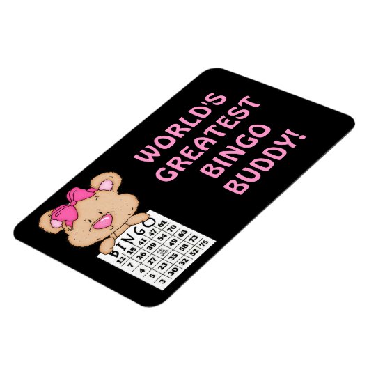 De grootste Bingo Buddy magnet van de wereld Magneet (Linkerzijde)
