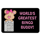 De grootste Bingo Buddy magnet van de wereld Magneet (Horizontaal)