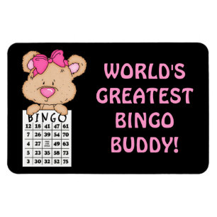 De grootste Bingo Buddy magnet van de wereld Magneet