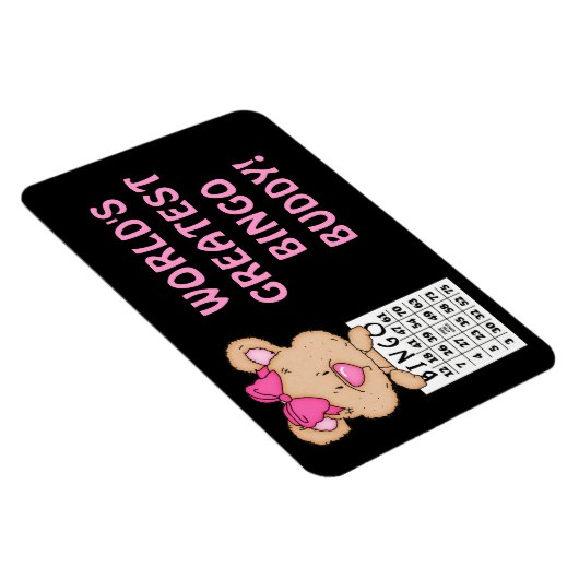 De grootste Bingo Buddy magnet van de wereld Magneet (Rechterzijde)