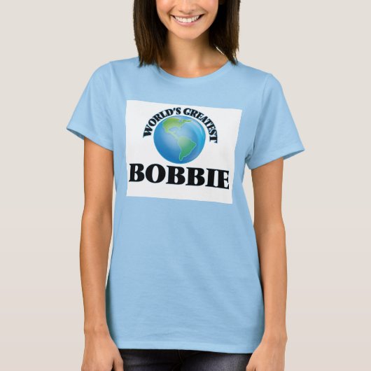 De grootste Bobbie ter wereld T-shirt (Voorkant)
