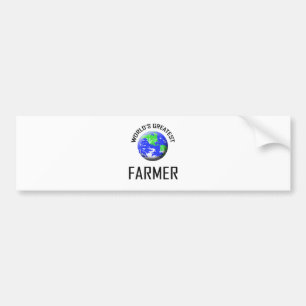De grootste boer ter wereld bumpersticker