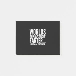 De grootste boer van de wereld, bedoel ik vader post-it® notes
