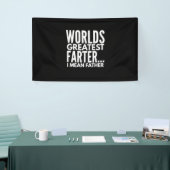 De grootste boer van de wereld, bedoel ik vader spandoek (Beurs)
